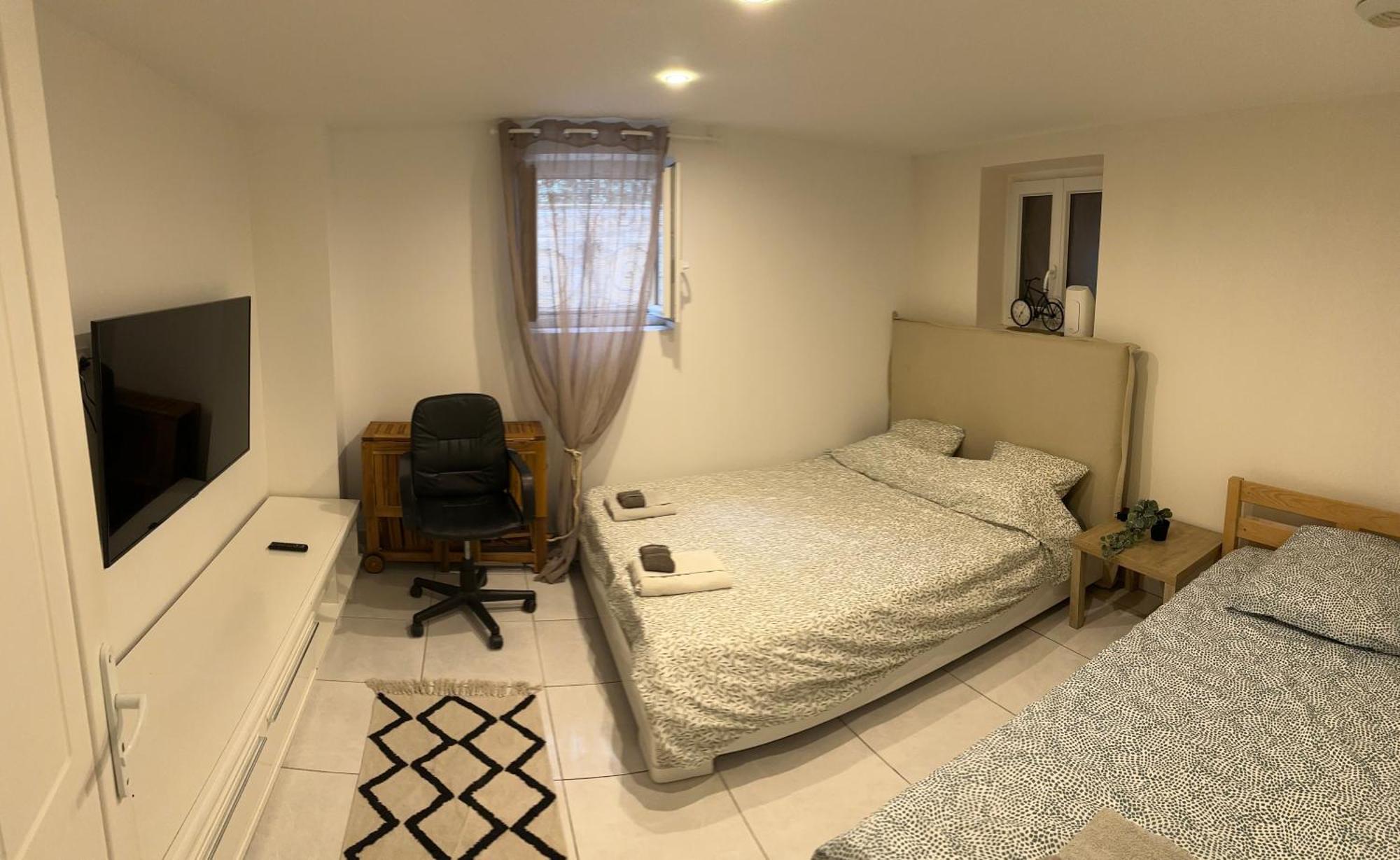 Jolie appartement Nice proche mer et aéroport Une chambre plus salon avec cuisine Extérieur photo